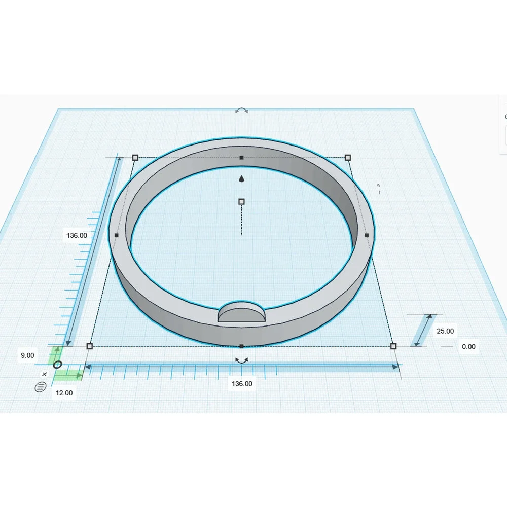 Aquarium Floating Fish Food Feeder Ring | Plant Corral for Plants & Light Access